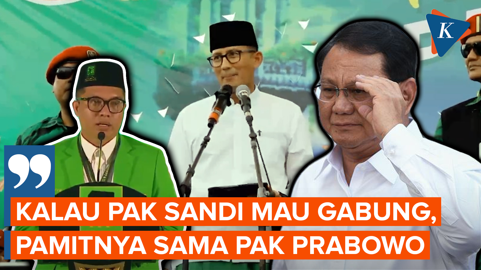 PPP Minta Sandiaga Uno Pamit ke Prabowo jika Ingin Gabung