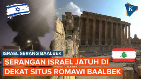 Serangan Terbaru Israel di Lebanon Nyaris Hancurkan Situs Romawi Kuno di Baalbek