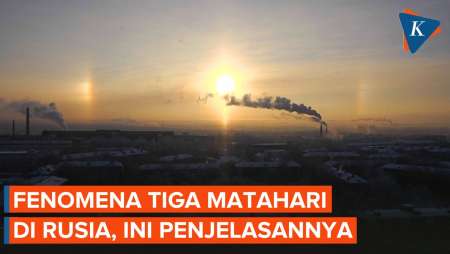 Tiga Matahari Di Langit Rusia, Kok Bisa?