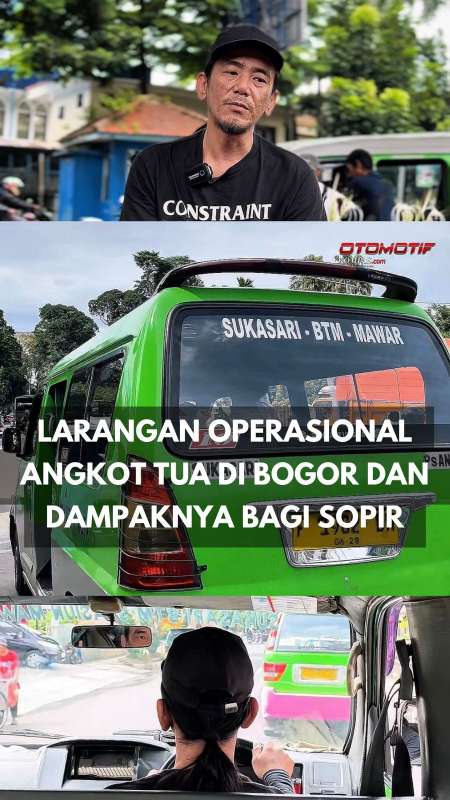 Cerita Sopir Angkot Terkait Larangan Operasional Angkot Tua Di Bogor