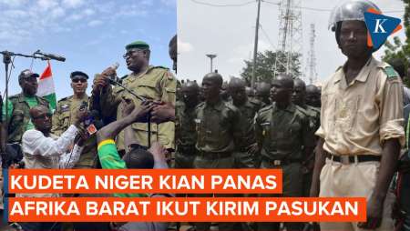 Afrika Barat Siagakan Pasukan Militer Bantu Niger