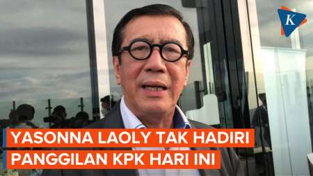 Yasonna Laoly Minta KPK Jadwal Ulang Pemeriksaan