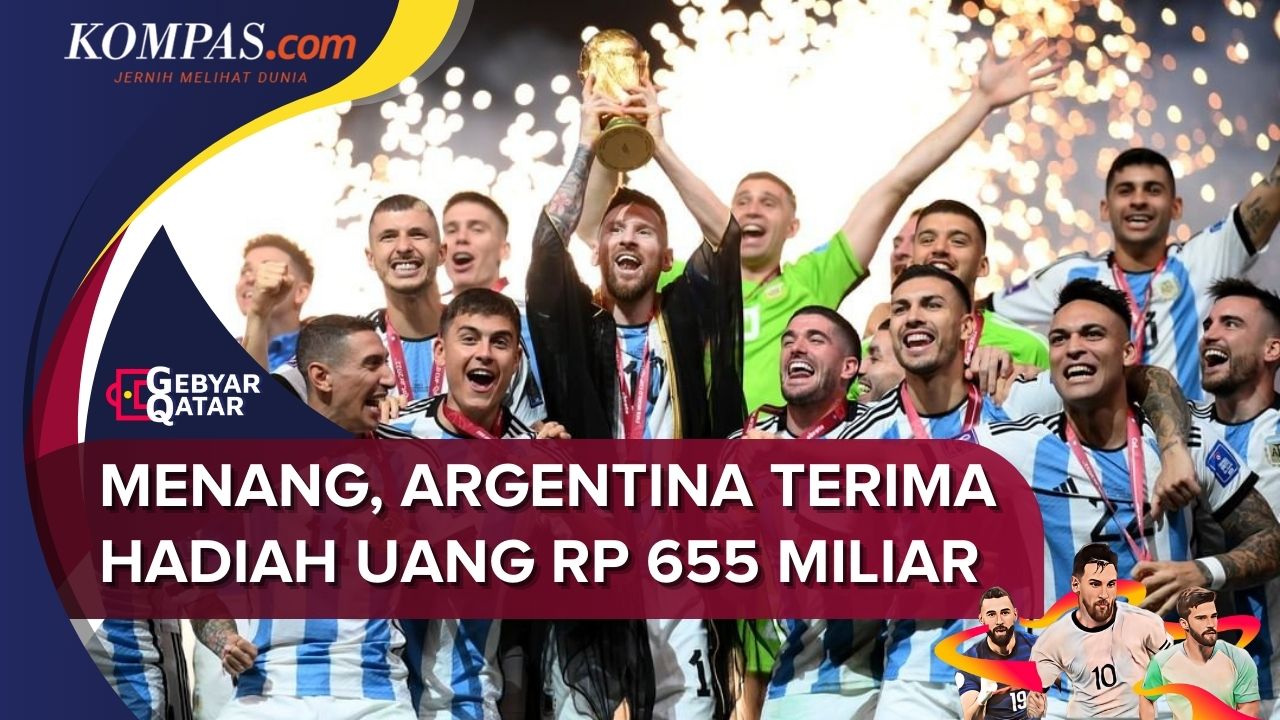 Juara Piala Dunia 2022, Argentina Bawa Pulang Rp 655 Miliar