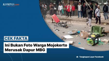 Ini Bukan Foto Warga Mojokerto Merusak Dapur MBG