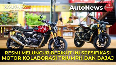 Motor Kolaborasi Triumph dan Bajaj Resmi Meluncur