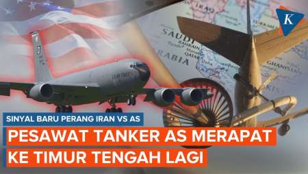 Perang Iran Panas Lagi, Militer AS Kirim Kembali Pesawat Tanker Ke Timur Tengah