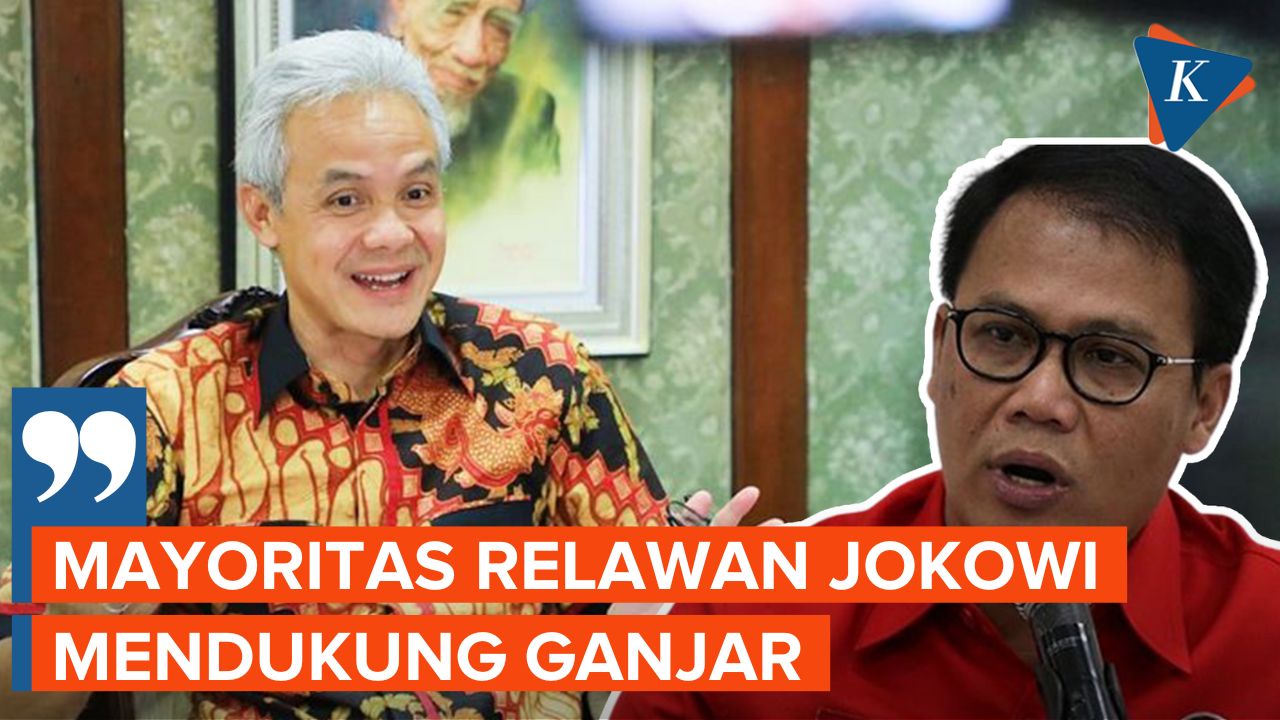 PDI-P Klaim Relawan Pendukung Jokowi Bakal Deklarasi Dukung Ganjar Dalam Waktu Dekat