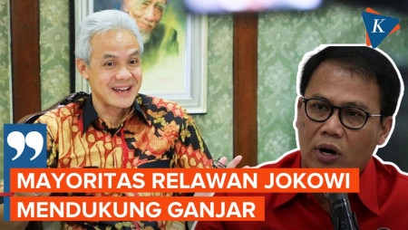 PDI-P Klaim Relawan Pendukung Jokowi Bakal Deklarasi Dukung Ganjar Dalam Waktu Dekat