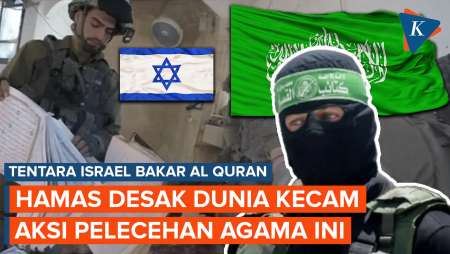 Tentara Israel Bakar Al Quran di Gaza, Hamas Desak Dunia Bertindak