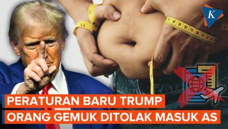 "Gebrakan" Baru Trump, Pemohon Visa Gemuk Dilarang Masuk AS
