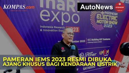 Pameran IEMS 2023 Dibuka, Ajang Khusus Kendaraan Listrik