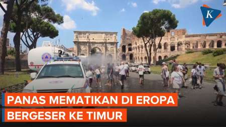 Gelombang Panas Eropa Bergerak ke Timur, Suhu Tembus 40 Derajat Celsius, Kematian Naik