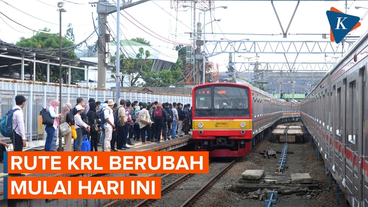Naik KRL dari Bogor ke Tanah Abang Kini Harus Transit di Manggarai