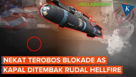 AS Tembakkan Rudal Hellfire Ke Kapal Terkait Iran Yang Terobos Selat Hormuz