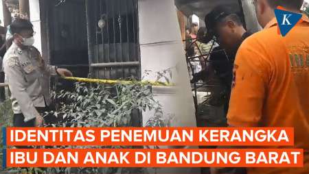 Polisi Ungkap Identitas Termuan Kerangka Ibu dan Anak di Bandung Barat