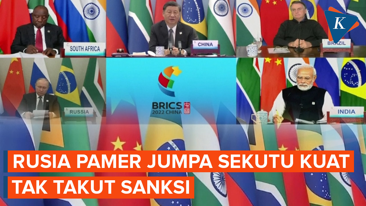 BRICS Jadi Bukti Rusia Masih Punya Sekutu Kuat Meski Tergempur Sanksi Barat
