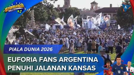 Suporter Argentina "Kuasai" Kansas City Jelang Laga Pertama Piala Dunia 2026