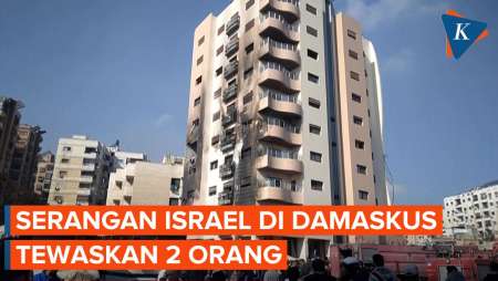 Serangan Rudal Israel Hantam Permukiman di Damaskus Suriah