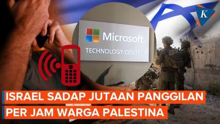 Israel Sadap Jutaan Panggilan Telepon Warga Palestina per Jam, Simpan di 