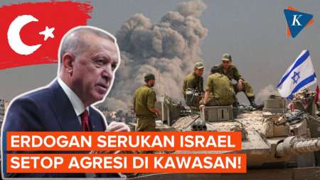 Tegas! Erdogan Kembali Minta Israel Setop Agresinya di Kawasan