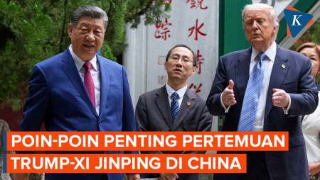 Meriah Tapi Minim Hasil, Ini Poin Penting Kunjungan Dua Hari Trump Di China