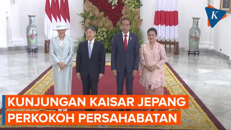 Jokowi Sebut Kunjungan Kaisar Naruhito Perkokoh Persahabatan Indonesia-Jepang