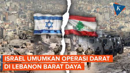 Disebut Terjunkan 15.000 Prajurit, Israel Mulai Operasi Darat di Lebanon Barat Daya