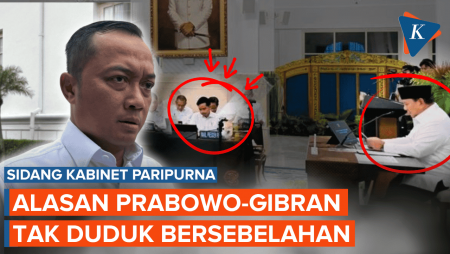 Prabowo-Gibran Tak Duduk Bersebelahan Dalam Sidang Kabinet, Apa Yang Terjadi?