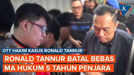 Vonis Bebas Ronald Tannur Dibatalkan MA, 3 Hakim Pengadilan Negeri Surabaya Ditangkap