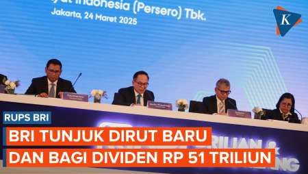 Hasil Penting RUPS BRI: Tunjuk Dirut Baru dan Bagi Deviden Rp 51 Triliun