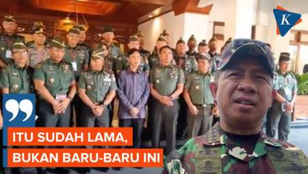 Viral Foto Gibran Bareng Perwira TNI, Calon Panglima Agus Subiyanto Beri Penjelasan