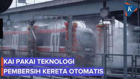 Mengenal Teknologi Pembersih Kereta Otomatis LRT Jabodebek, Canggih Dan Ramah Lingkungan