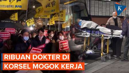 Ribuan Dokter di Korea Selatan Mogok Kerja, Ada Apa?