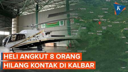 Helikopter Matthew Air Hilang Kontak Di Kalimantan Barat