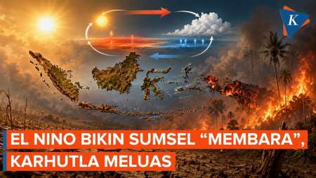 El Nino Mengganas! Karhutla Sumsel Melonjak Tajam, Krisis Air Bikin Pemadaman Makin Sulit