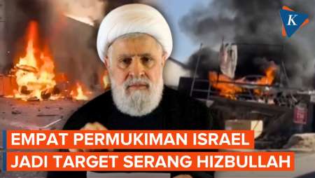 Hizbullah Serang Empat Permukiman Israel dengan Roket