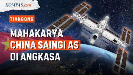 Tiangong China Ungguli Kekuatan Luar Angkasa AS Usai Didepak Dari ISS