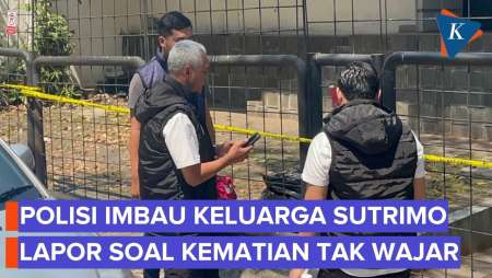 Misteri Kematian Sutrimo, Polisi Imbau Keluarga Buat Laporan