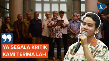 Respons Gibran Saat Banyak Akademisi Kritik Jokowi