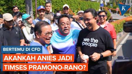 Pramono-Rano Bertemu Anies di CFD, Sinyal Terbuka Gabung Timses?