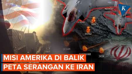 Peta Serangan AS Ke Iran Bukan Sekadar Target!