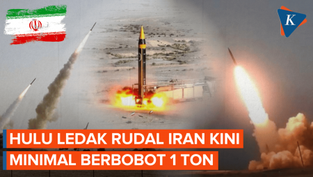Kerahkan Hulu Ledak Minimal 1 Ton, Iran Intensifkan Serangan Rudal Ke AS-Israel