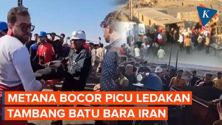 Kebocoran Metana Picu Ledakan Tambang Batu Bara di Iran