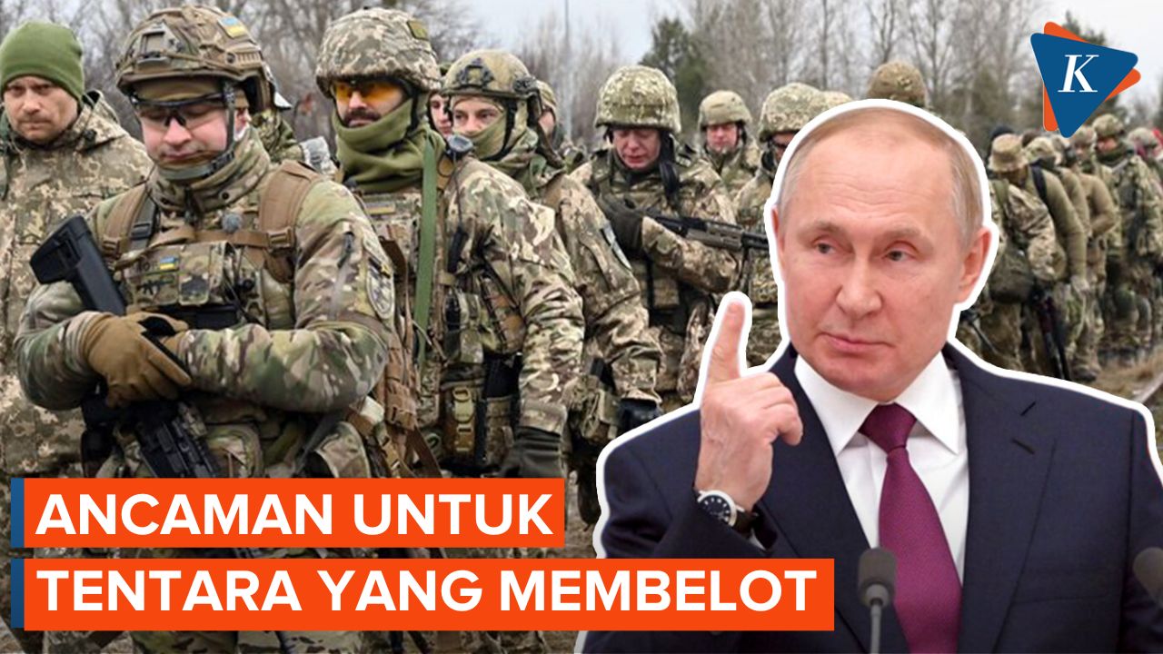 Putin Ancam Tentara Rusia 10 Tahun Penjara