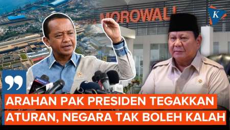 Bahlil Bocorkan Arahan Prabowo Tangani Penegakan Hukum Bandara Morowali