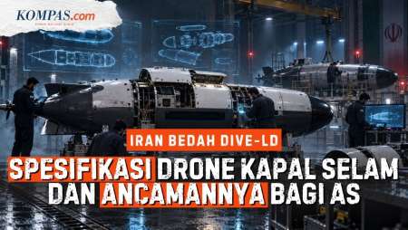 Spesifikasi Dive-LD: Drone Kapal Selam AS Dibongkar, Diduplikasi Iran, Bisa Jadi Senjata Makan Tuan?
