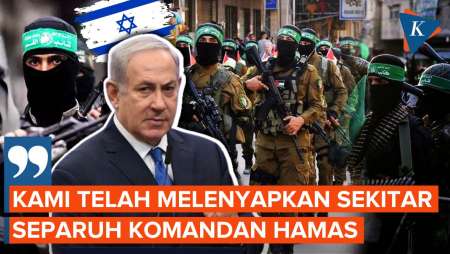 Netanyahu Klaim Israel Telah Lenyapkan Setengah Komandan Hamas