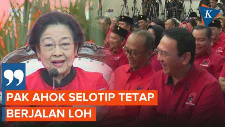 Saat Megawati Minta Ahok Tak Banyak 