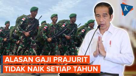 Ini Alasan Jokowi Tidak Naikkan Gaji Prajurit Setiap Tahun