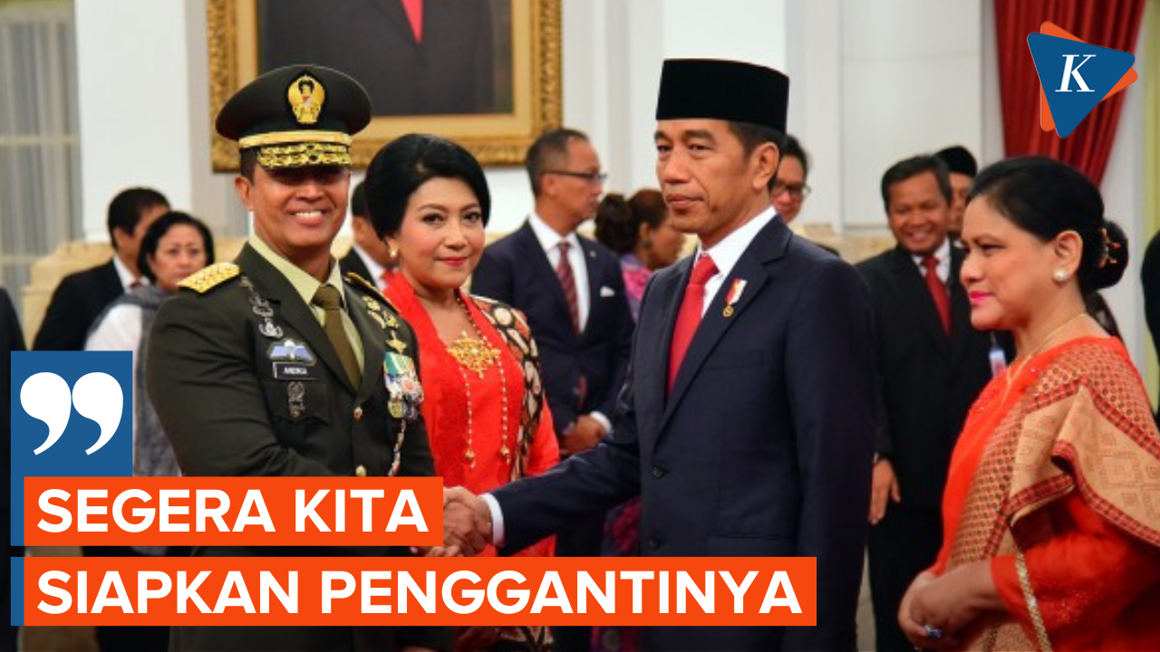 Jokowi Bakal Siapkan Calon Pengganti Panglima TNI Andika Perkasa